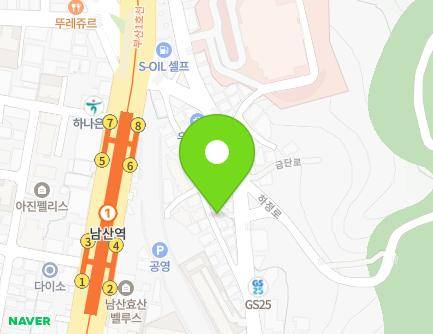 14 Geumdan-ro 175beon-gil, Geumjeong-gu, Busan, Republic of Korea Map
