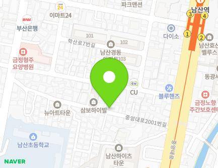 24 Jungang-daero 2001beon-gil, Geumjeong-gu, Busan, Republic of Korea Map
