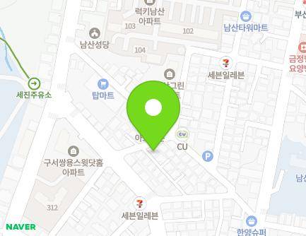 57 Geumgang-ro 633beon-gil, Geumjeong-gu, Busan, Republic of Korea Map