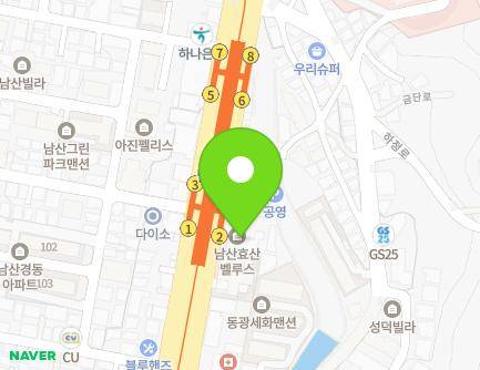 2020 Jungang-daero, Geumjeong-gu, Busan, Republic of Korea Map