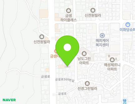 16-8 Geumsaem-ro 578beon-gil, Geumjeong-gu, Busan, Republic of Korea Map