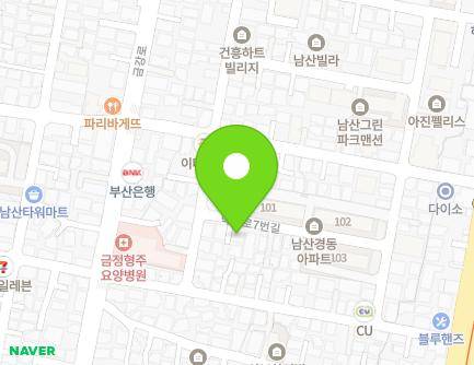 27 Haksan-ro 7beon-gil, Geumjeong-gu, Busan, Republic of Korea Map