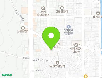 20-1 Geumsaem-ro 578beon-gil, Geumjeong-gu, Busan, Republic of Korea Map