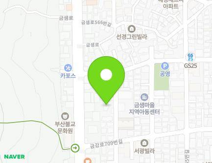 14 Palsong-ro 59beon-gil, Geumjeong-gu, Busan, Republic of Korea Map