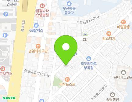 30 Jungang-daero 1766beon-gil, Geumjeong-gu, Busan, Republic of Korea Map