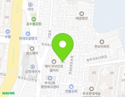 104 Dongbugok-ro 5beon-gil, Geumjeong-gu, Busan, Republic of Korea Map