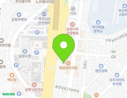 1774 Jungang-daero, Geumjeong-gu, Busan, Republic of Korea Map