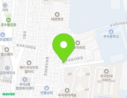 102-1 Dongbugok-ro 15beon-gil, Geumjeong-gu, Busan, Republic of Korea Map