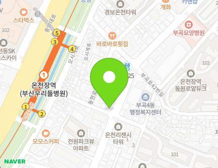 21 Osige-ro 28beon-gil, Geumjeong-gu, Busan, Republic of Korea Map