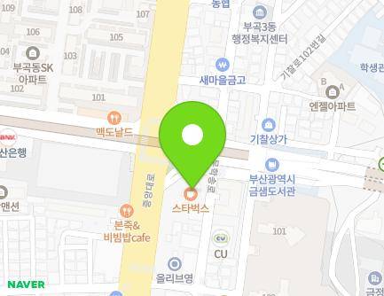 1730 Jungang-daero, Geumjeong-gu, Busan, Republic of Korea Map