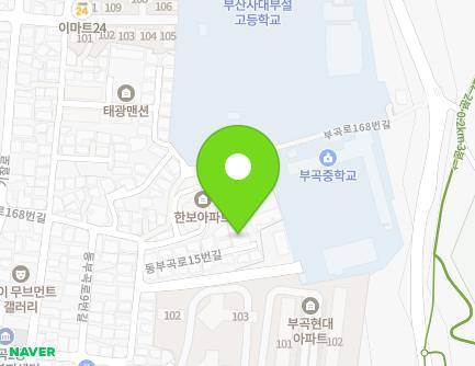 106-17 Dongbugok-ro 15beon-gil, Geumjeong-gu, Busan, Republic of Korea Map