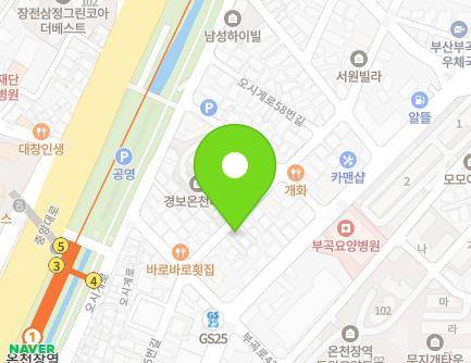 63-1 Donghyeon-ro 16beon-gil, Geumjeong-gu, Busan, Republic of Korea Map