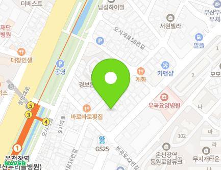 63-4 Donghyeon-ro 16beon-gil, Geumjeong-gu, Busan, Republic of Korea Map