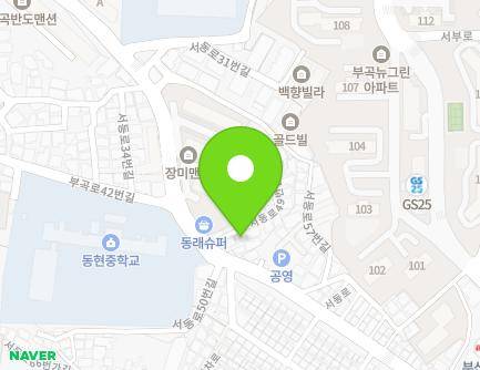 6 Seodong-ro 49beon-gil, Geumjeong-gu, Busan, Republic of Korea Map