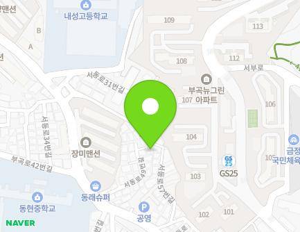 22-1 Seodong-ro 49beon-gil, Geumjeong-gu, Busan, Republic of Korea Map