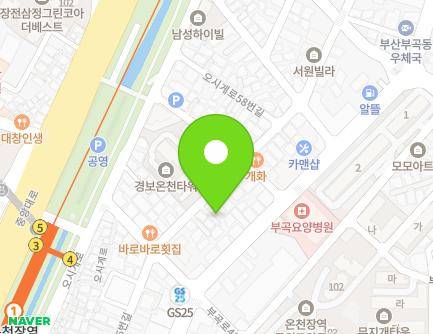 59-3 Donghyeon-ro 16beon-gil, Geumjeong-gu, Busan, Republic of Korea Map