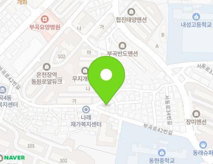 31 Seodong-ro 34beon-gil, Geumjeong-gu, Busan, Republic of Korea Map