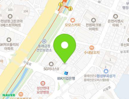 11-6 Sisil-ro, Geumjeong-gu, Busan, Republic of Korea Map