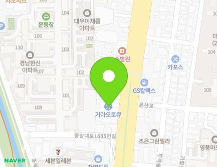 1691 Jungang-daero, Geumjeong-gu, Busan, Republic of Korea Map