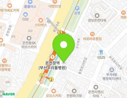 28-1 Osige-ro, Geumjeong-gu, Busan, Republic of Korea Map