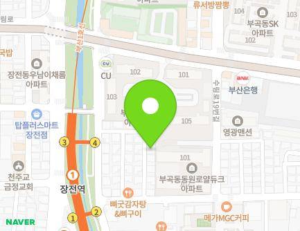 54-14 Jungang-daero 1719beon-gil, Geumjeong-gu, Busan, Republic of Korea Map