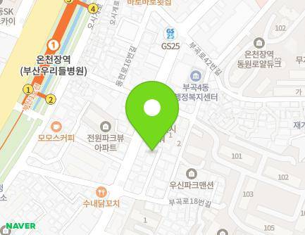 5-11 Bugok-ro 18beon-gil, Geumjeong-gu, Busan, Republic of Korea Map