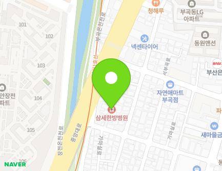 1580 Jungang-daero, Geumjeong-gu, Busan, Republic of Korea Map