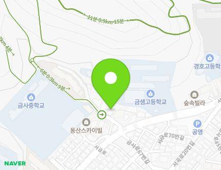 8 Seogeum-ro 67beon-gil, Geumjeong-gu, Busan, Republic of Korea Map