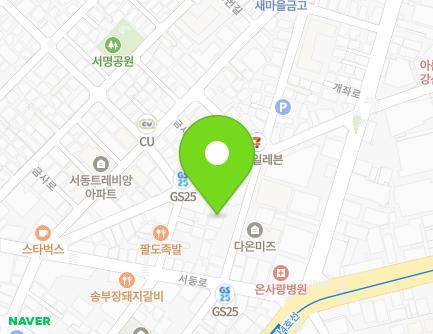 193-11 Seodong-ro, Geumjeong-gu, Busan, Republic of Korea Map