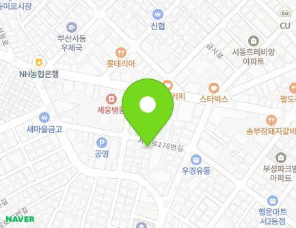 14-9 Seodong-ro 176beon-gil, Geumjeong-gu, Busan, Republic of Korea Map