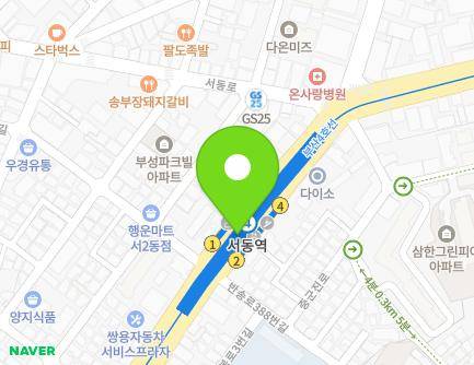 387 Bansong-ro, Geumjeong-gu, Busan, Republic of Korea Map