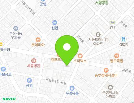 172 Seodong-ro, Geumjeong-gu, Busan, Republic of Korea Map