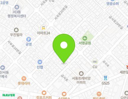 21 Seobu-ro 4beon-gil, Geumjeong-gu, Busan, Republic of Korea Map