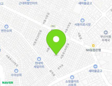15-13 Seodong-ro 134beon-gil, Geumjeong-gu, Busan, Republic of Korea Map