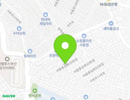 40 Seodongjungsim-ro 55beon-gil, Geumjeong-gu, Busan, Republic of Korea Map