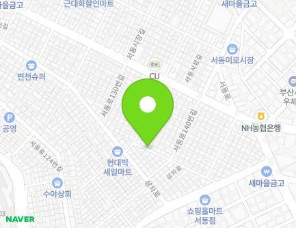 17-7 Seodong-ro 134beon-gil, Geumjeong-gu, Busan, Republic of Korea Map