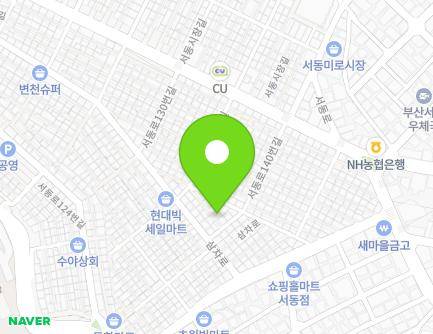 19-7 Seodong-ro 134beon-gil, Geumjeong-gu, Busan, Republic of Korea Map