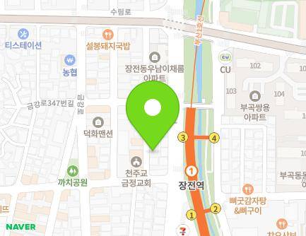 35 Surim-ro 45beon-gil, Geumjeong-gu, Busan, Republic of Korea Map