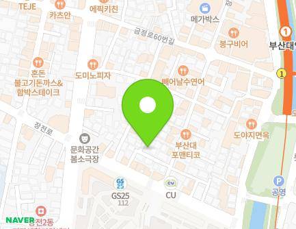 11-7 Jangjeon-ro 12beon-gil, Geumjeong-gu, Busan, Republic of Korea Map