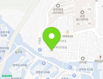 117-9 Geumgang-ro 321beon-gil, Geumjeong-gu, Busan, Republic of Korea Map