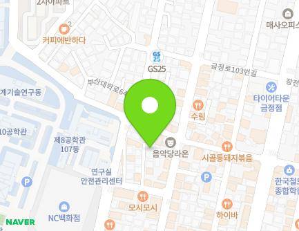 271-20 Geumgang-ro, Geumjeong-gu, Busan, Republic of Korea Map