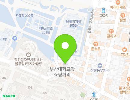 58-2 Jangjeon-ro, Geumjeong-gu, Busan, Republic of Korea Map