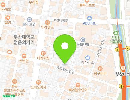 15 Geumjeong-ro 60beon-gil, Geumjeong-gu, Busan, Republic of Korea Map