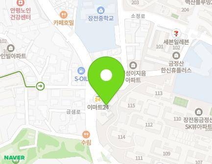 14-1 Geumsaem-ro, Geumjeong-gu, Busan, Republic of Korea Map