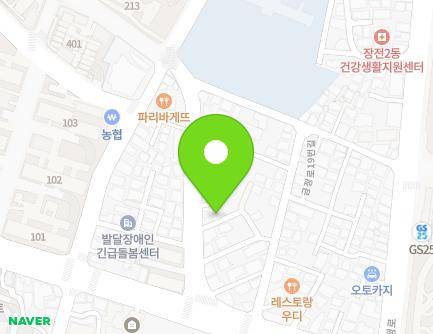 14-3 Singmurwon-ro 44beon-gil, Geumjeong-gu, Busan, Republic of Korea Map