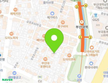 36 Geumjeong-ro 52beon-gil, Geumjeong-gu, Busan, Republic of Korea Map