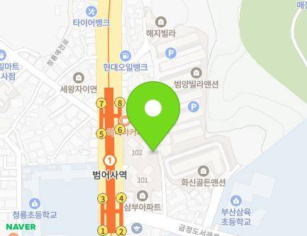 2120 Jungang-daero, Geumjeong-gu, Busan, Republic of Korea Map