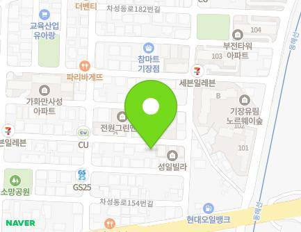 164-16 Chaseongdong-ro, Gijang-eup, Gijang-gun, Busan, Republic of Korea Map