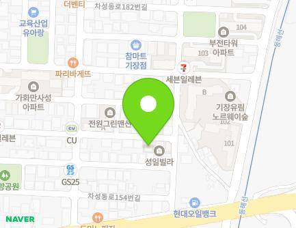 164-20 Chaseongdong-ro, Gijang-eup, Gijang-gun, Busan, Republic of Korea Map