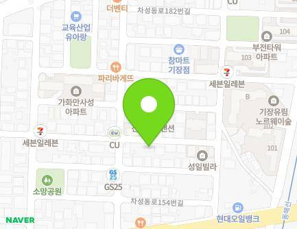 164-8 Chaseongdong-ro, Gijang-eup, Gijang-gun, Busan, Republic of Korea Map